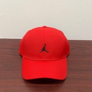 Jordan, Metal Logo Hat, CW6410 687, Red